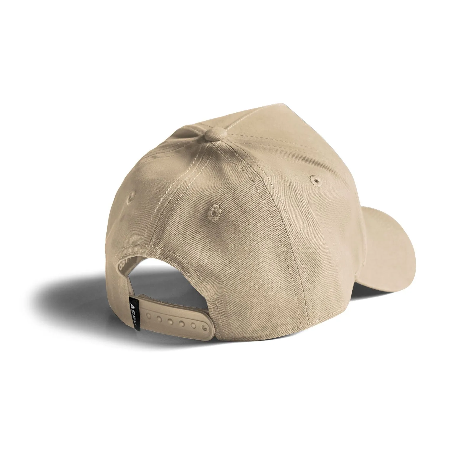 0815. A-Frame Hat - Khaki/Khaki "Wings"