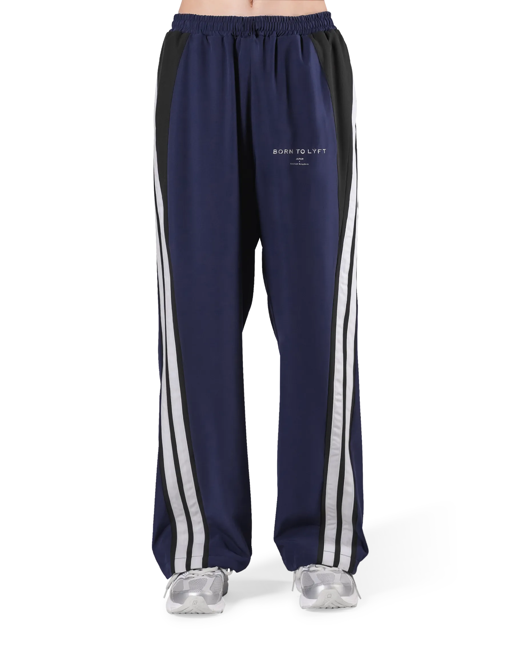 2Line Adjustable Wide Track Pants 2 - Navy