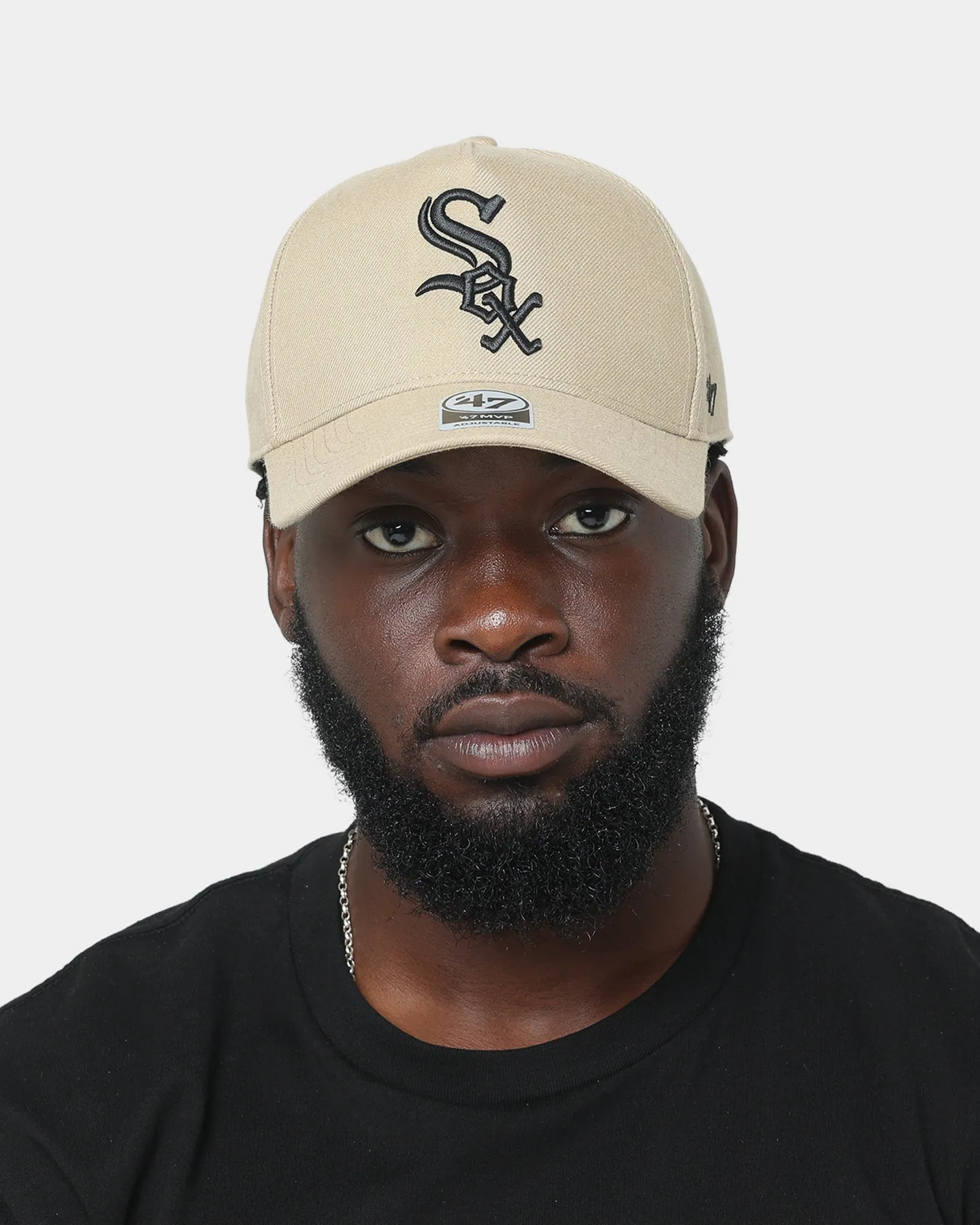 47 Brand Chicago White Sox Replica MVP DT Snapback Khaki