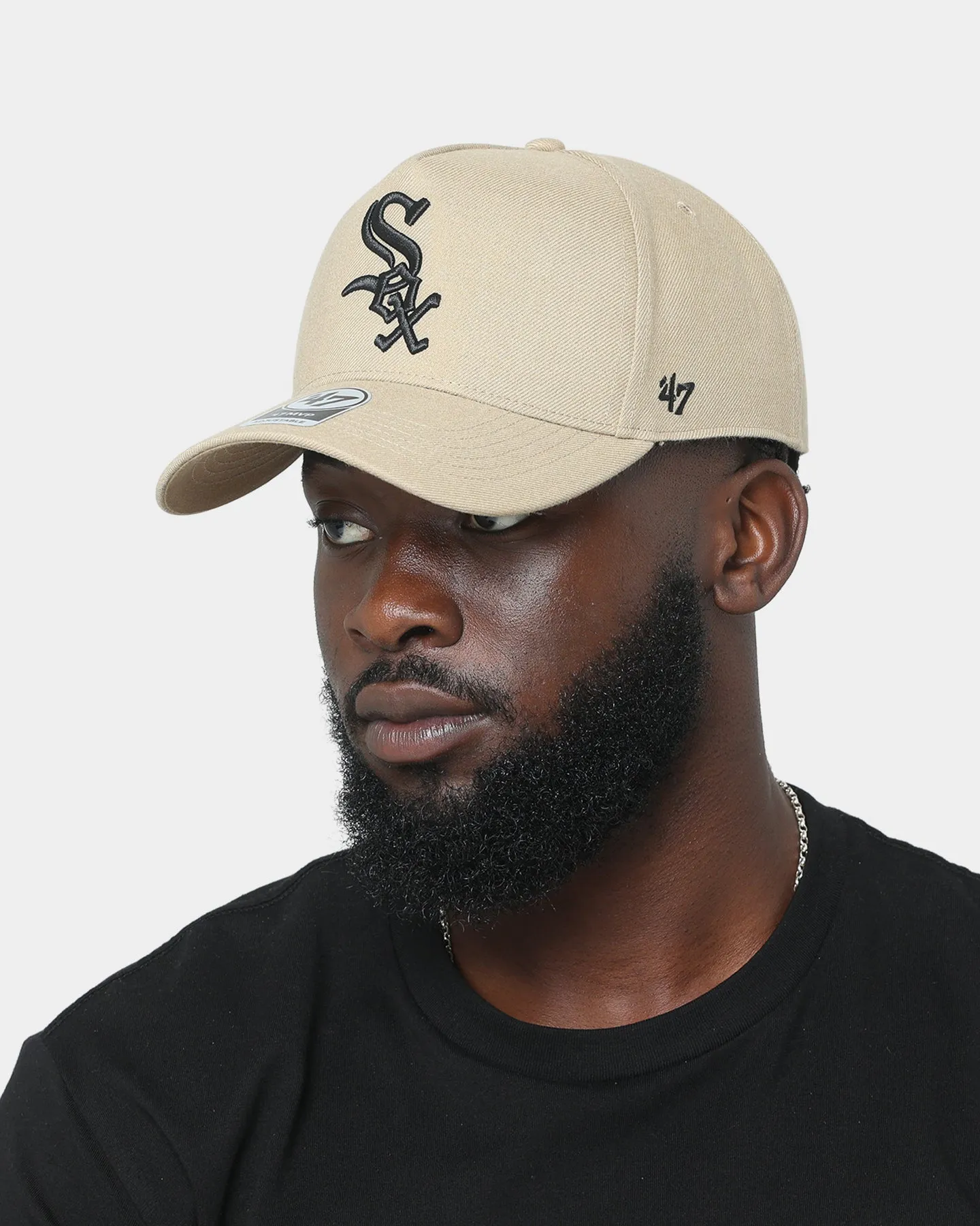 47 Brand Chicago White Sox Replica MVP DT Snapback Khaki