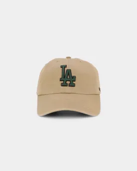 47 Brand Los Angeles Dodgers 'Croc Hunter' Clean Up Strapback Khaki/Dark Green