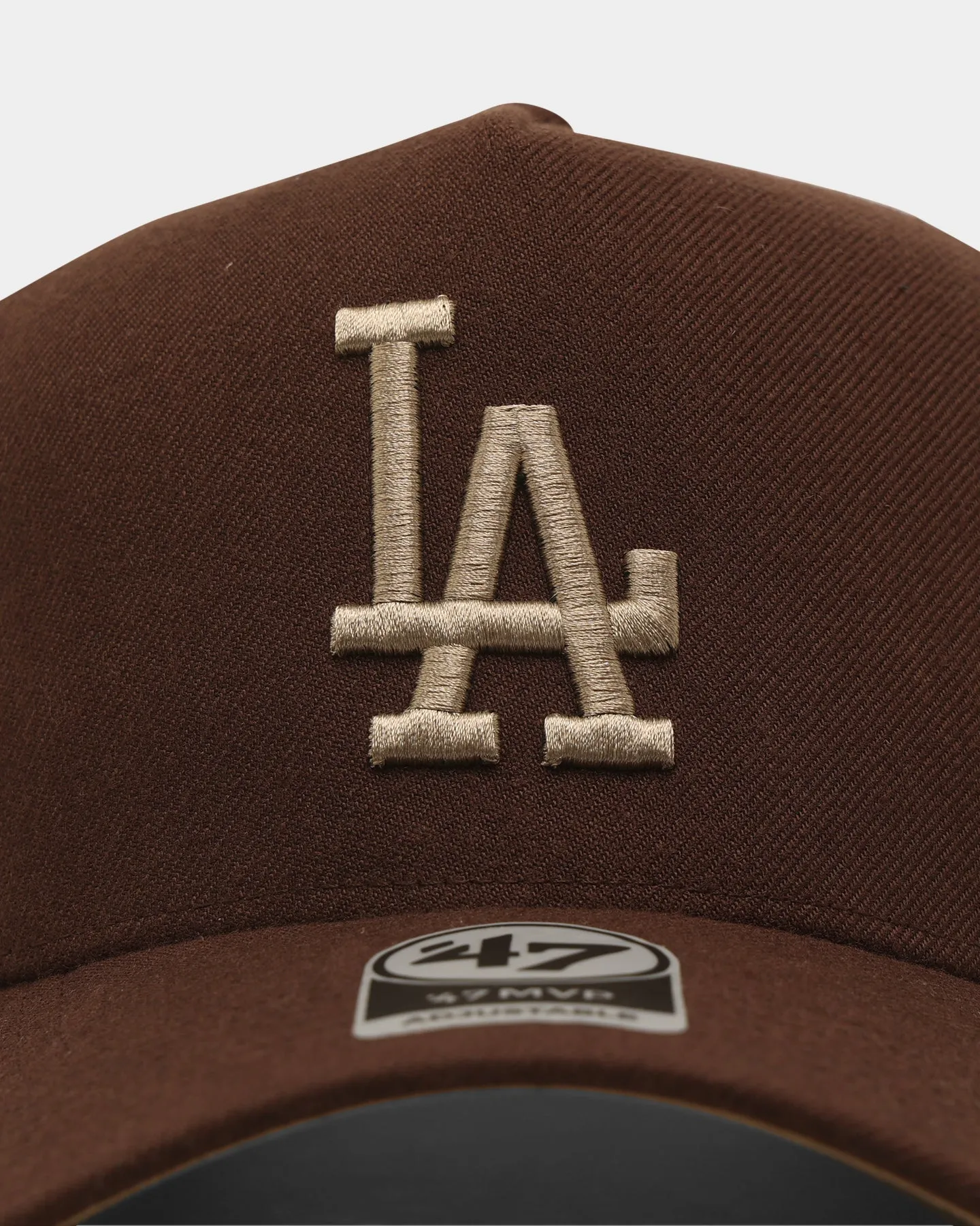 47 Brand Los Angeles Dodgers Replica 47 MVP DT Snapback Brown/Khaki