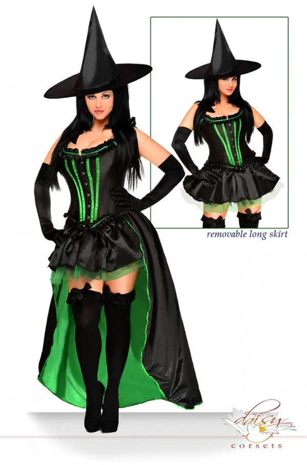 5 Piece Wicked Witch Costume