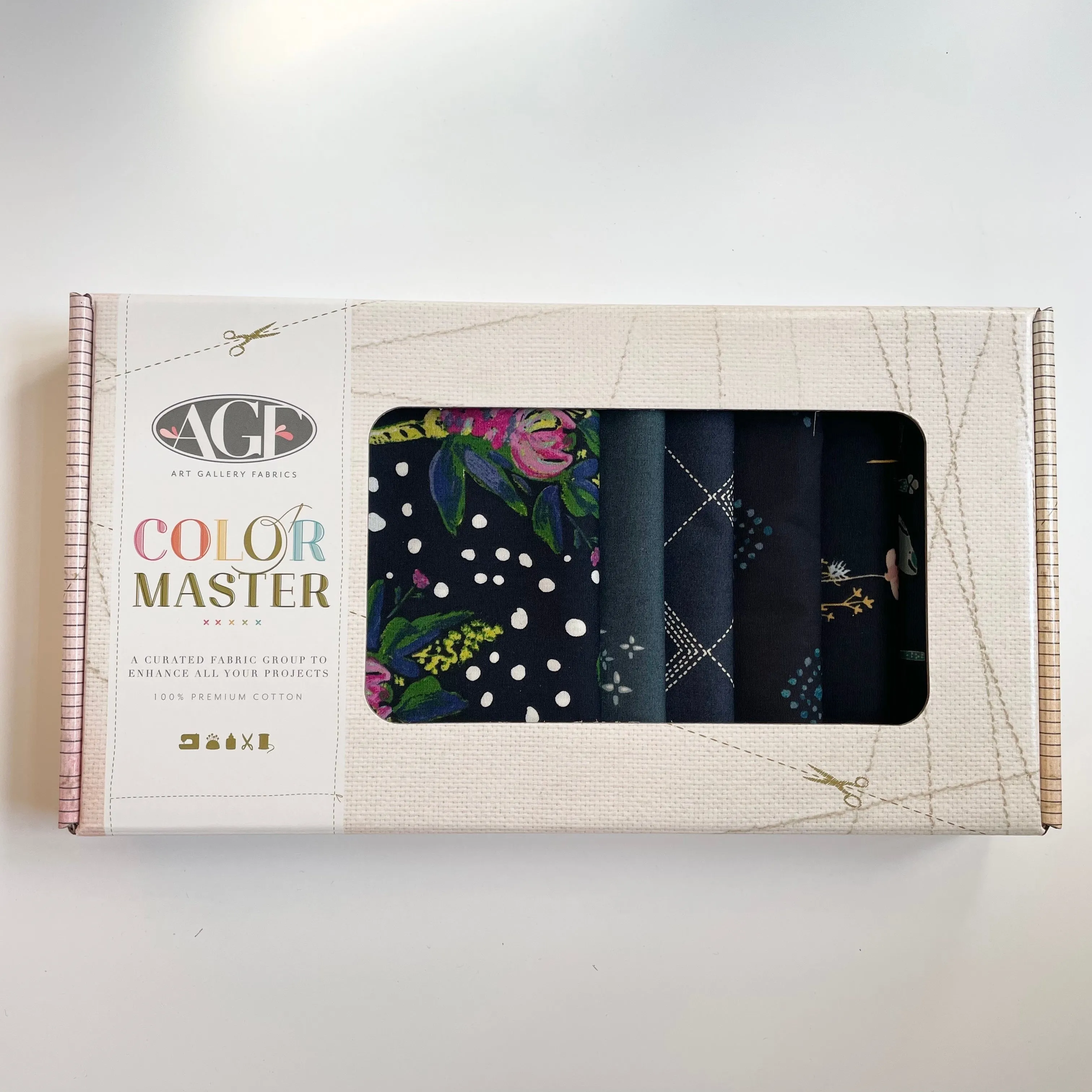 AGF Color Master No. 10 - Midnight Ocean Fat Quarter Box