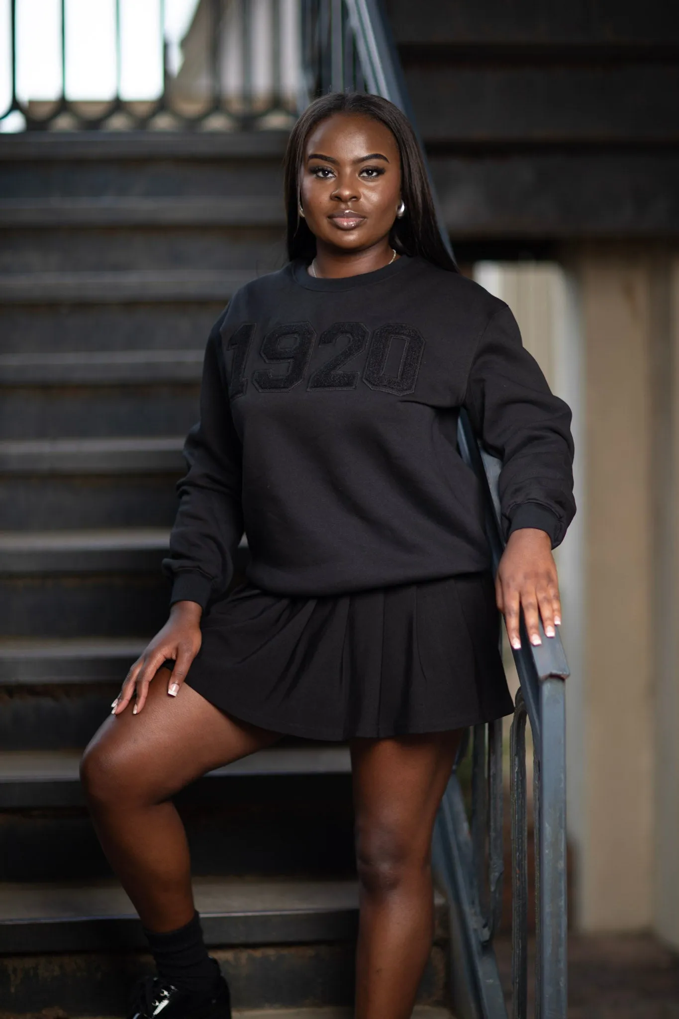 All Black 1920 Sweatshirt ( unisex)