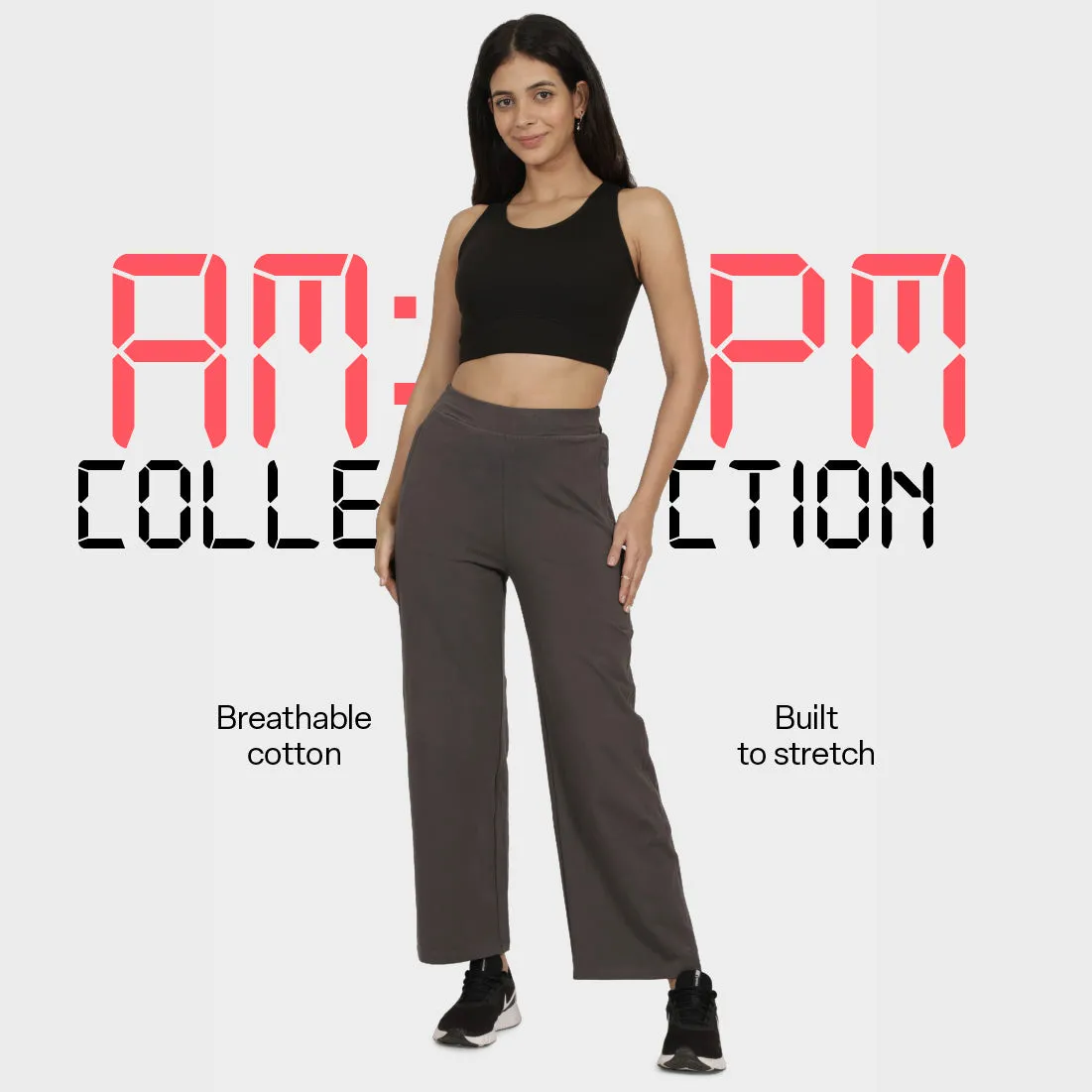 AM:PM Cotton Wide Legged Pants