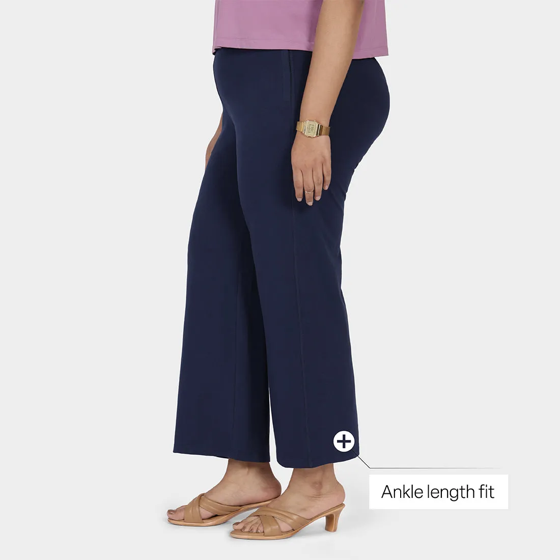 AM:PM Cotton Wide Legged Pants