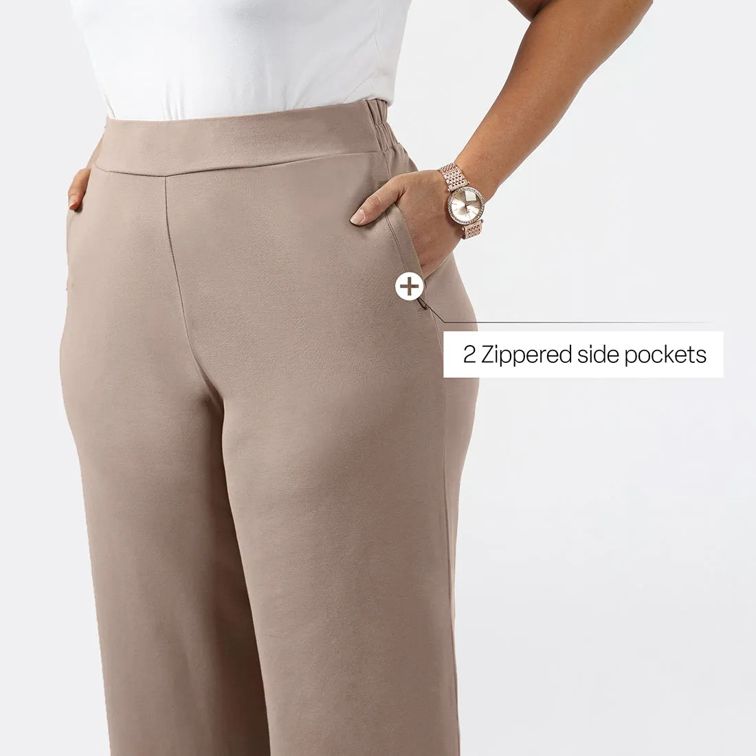 AM:PM Cotton Wide Legged Pants