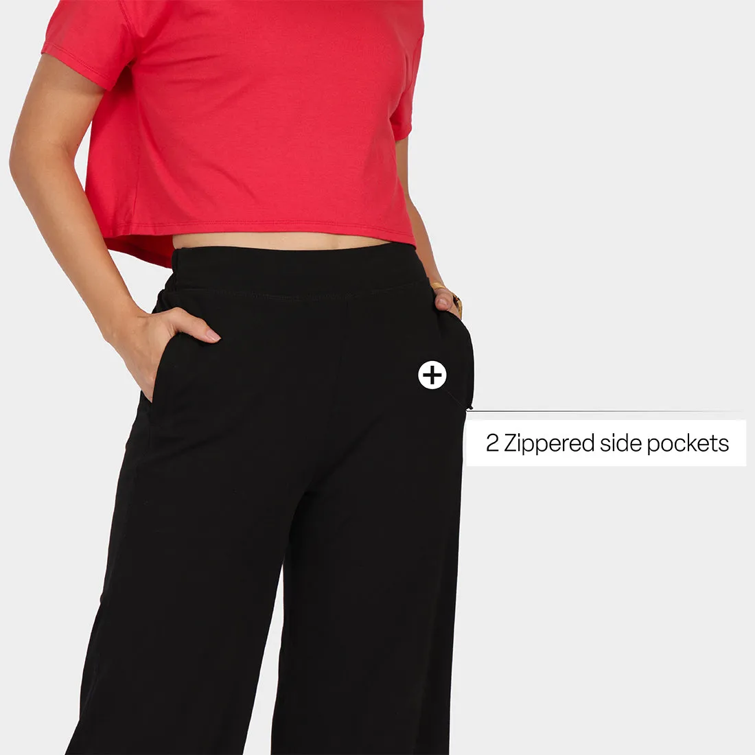 AM:PM Cotton Wide Legged Pants