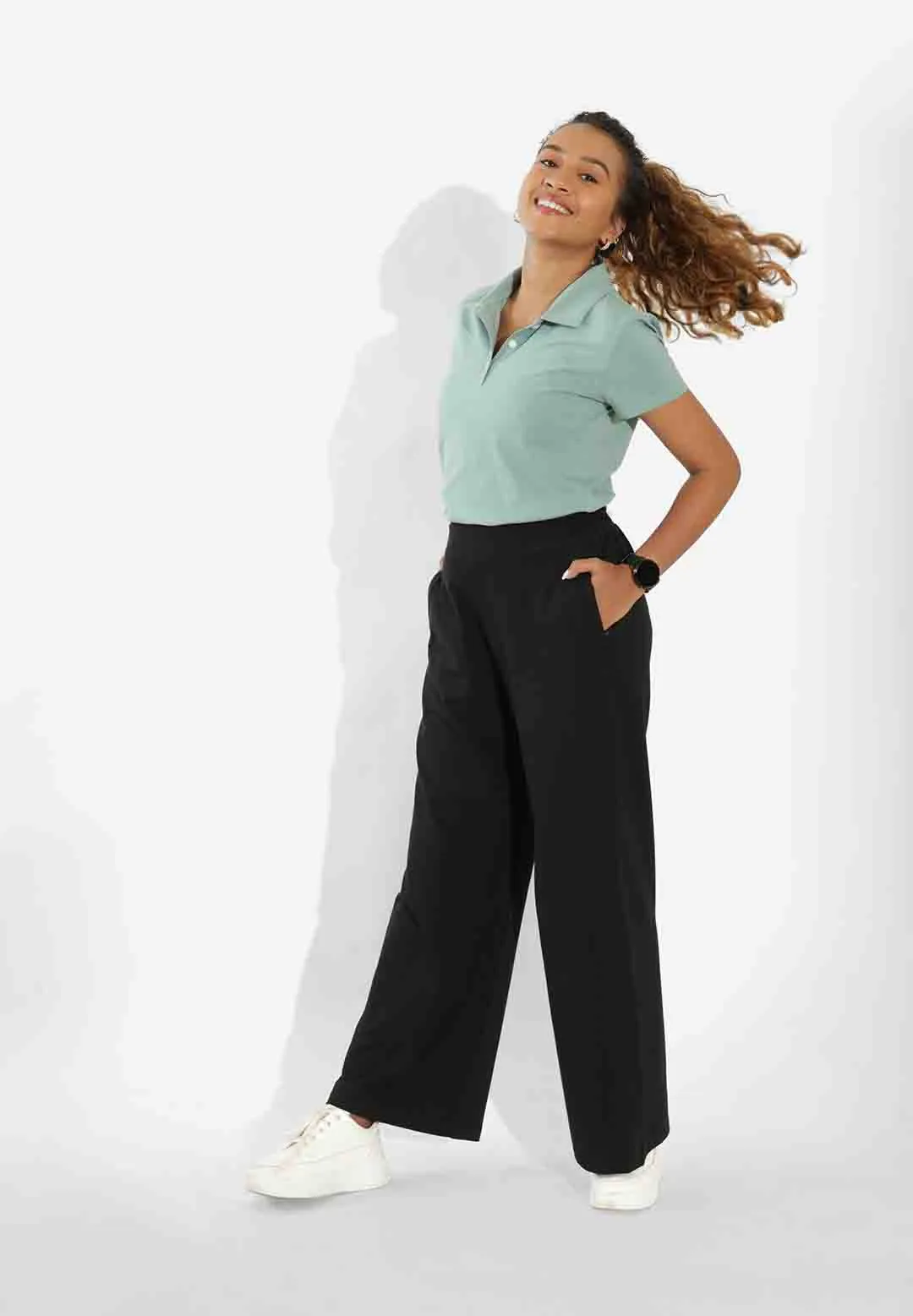 AM:PM Cotton Wide Legged Pants