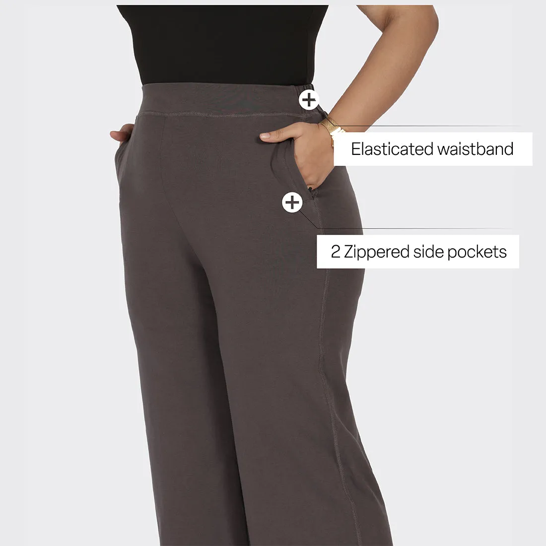 AM:PM Cotton Wide Legged Pants