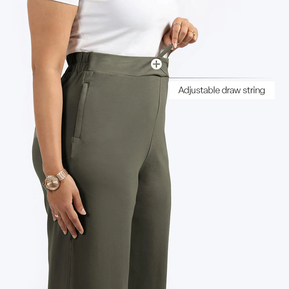 AM:PM Cotton Wide Legged Pants