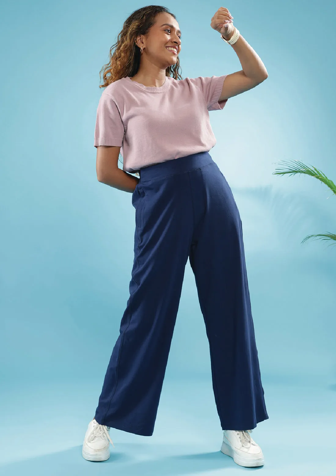 AM:PM Cotton Wide Legged Pants