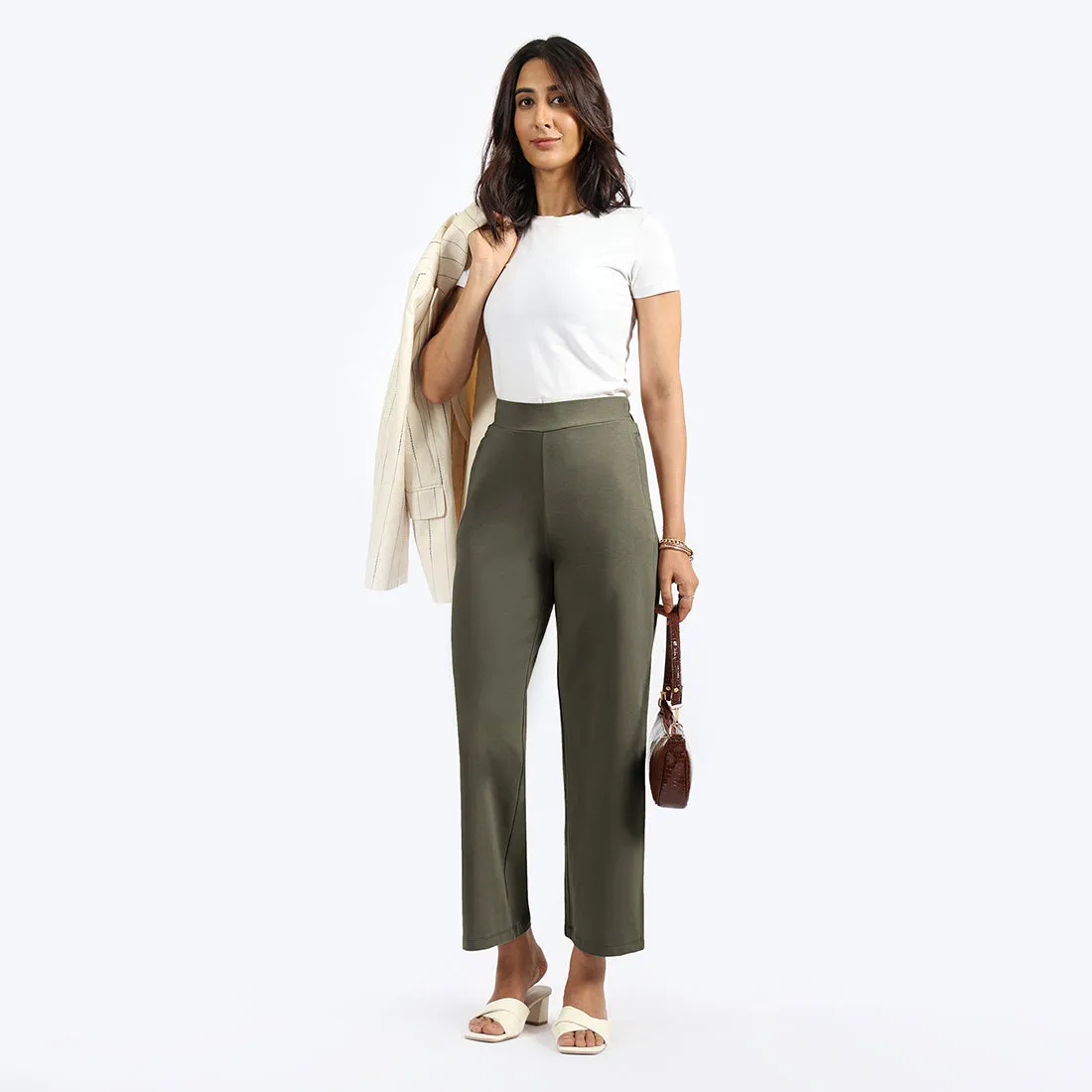 AM:PM Cotton Wide Legged Pants