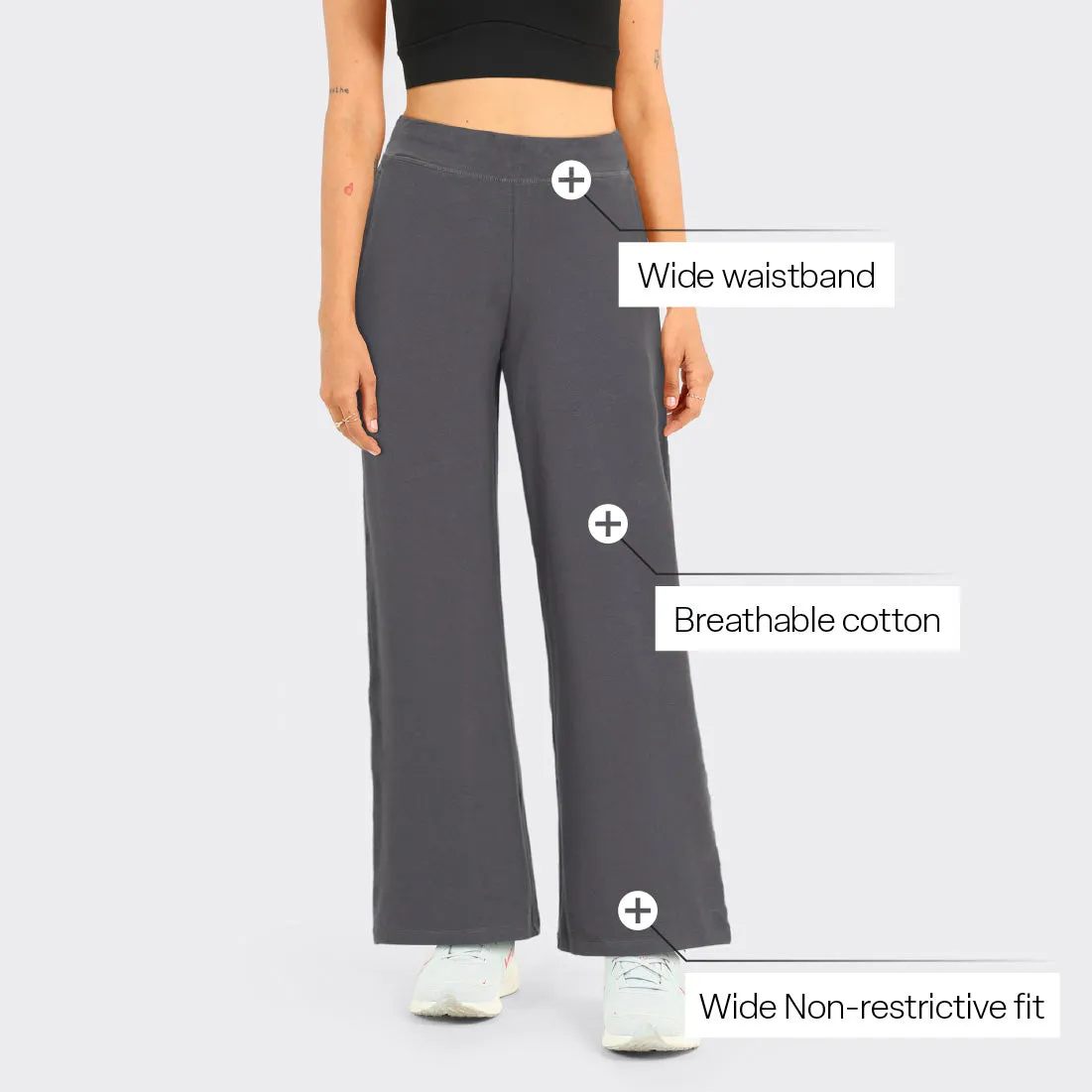 AM:PM Cotton Wide Legged Pants