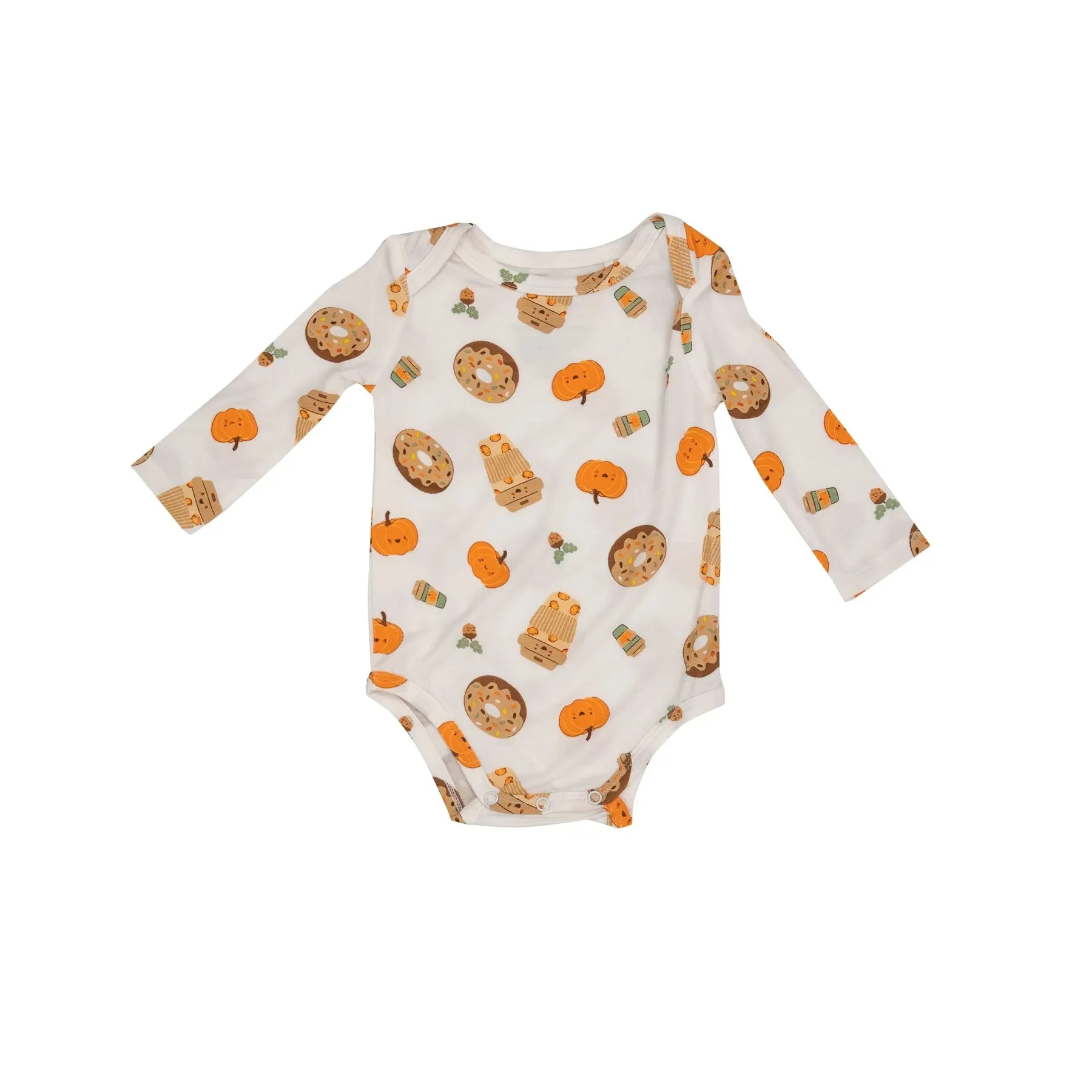 Angel Dear Pumpkin Spice Latte Bodysuit