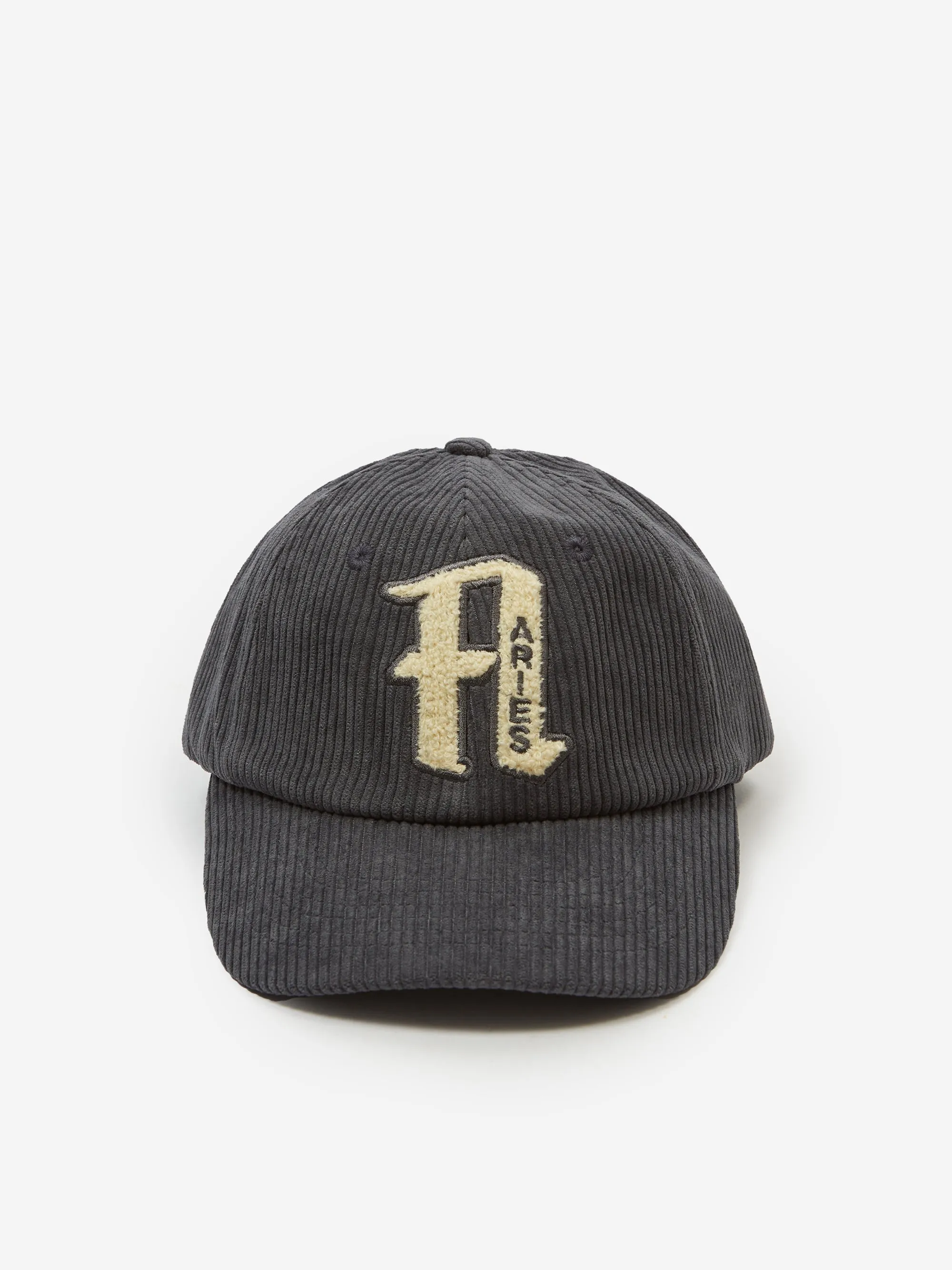 Aries Varsity Cord Cap - Slate