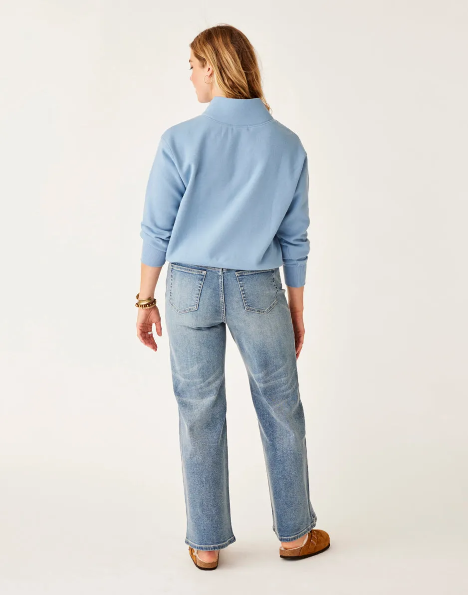 Audrey Wide Leg: Blue Ridge