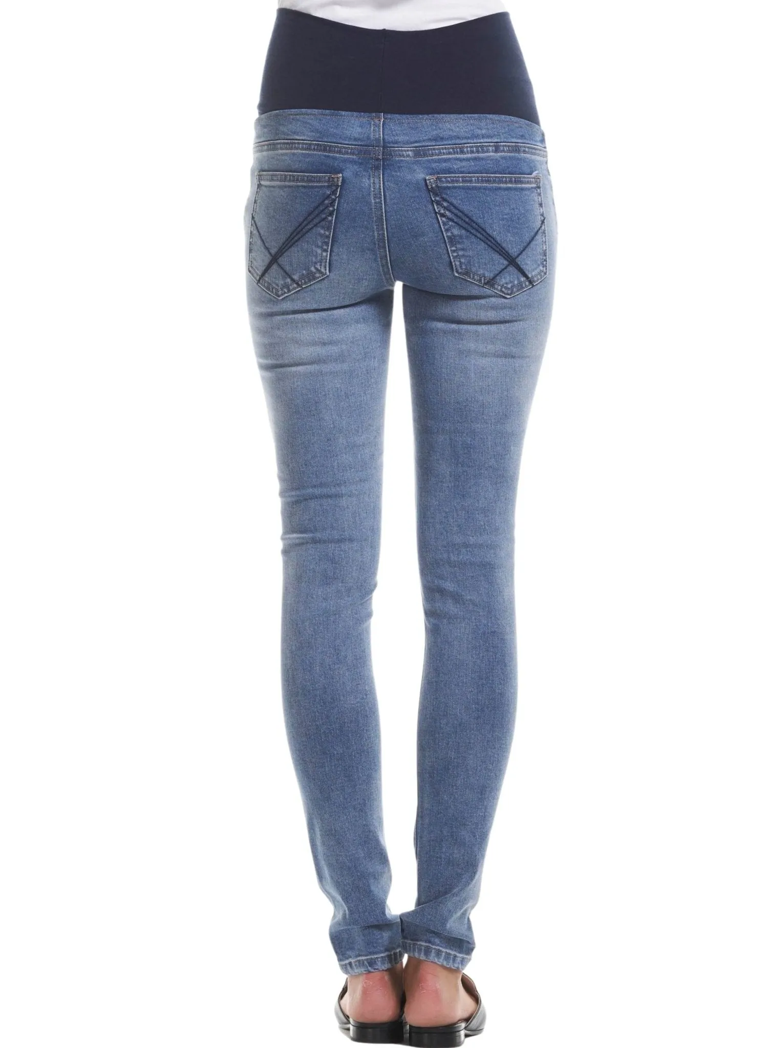 Axel Overbelly Maternity Jeans