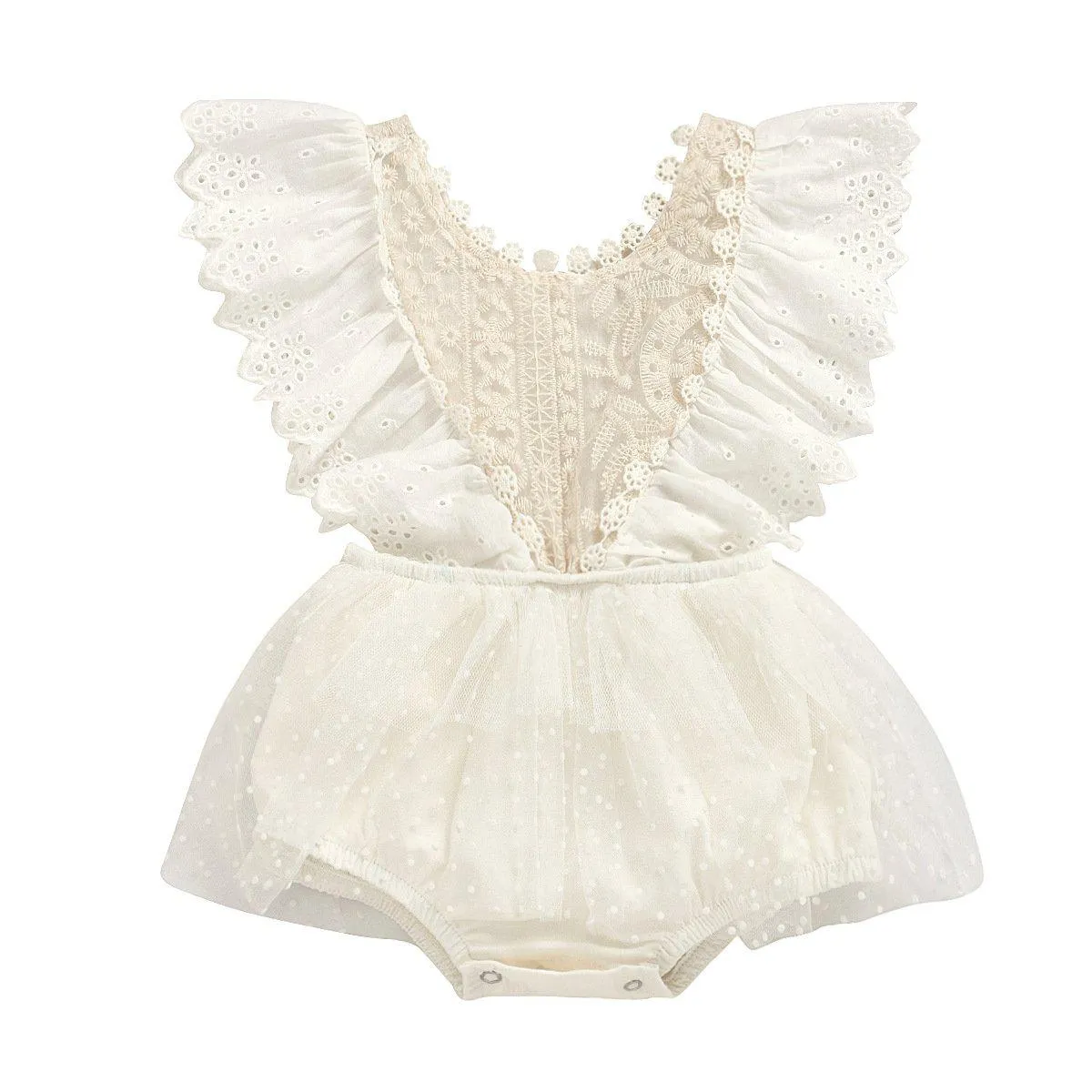 Baby Girl Lace Romper