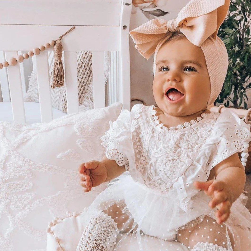 Baby Girl Lace Romper