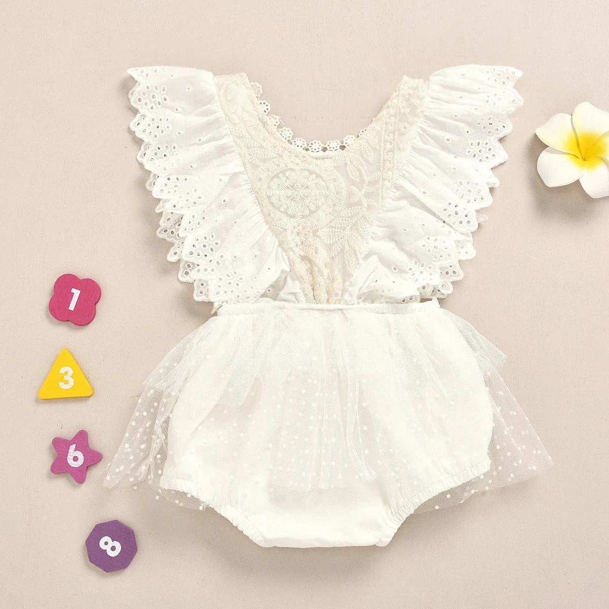 Baby Girl Lace Romper