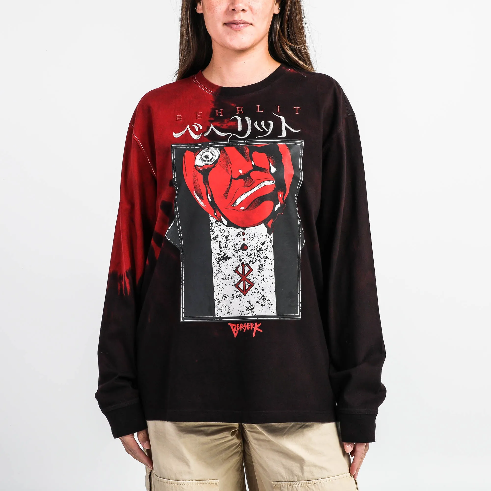 Behelit Red Splatter Long Sleeve