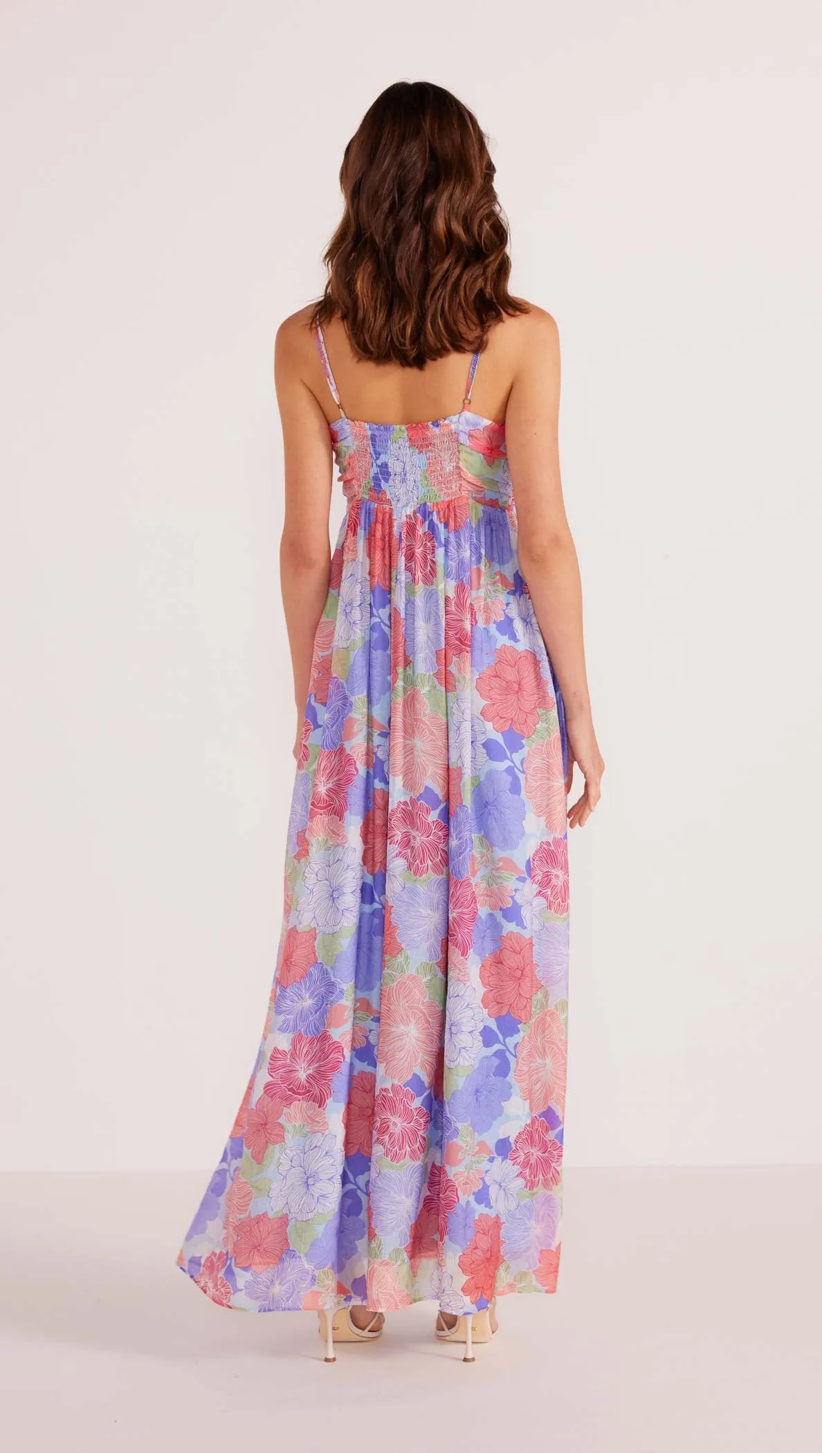 Belle Ruffle Maxi Dress