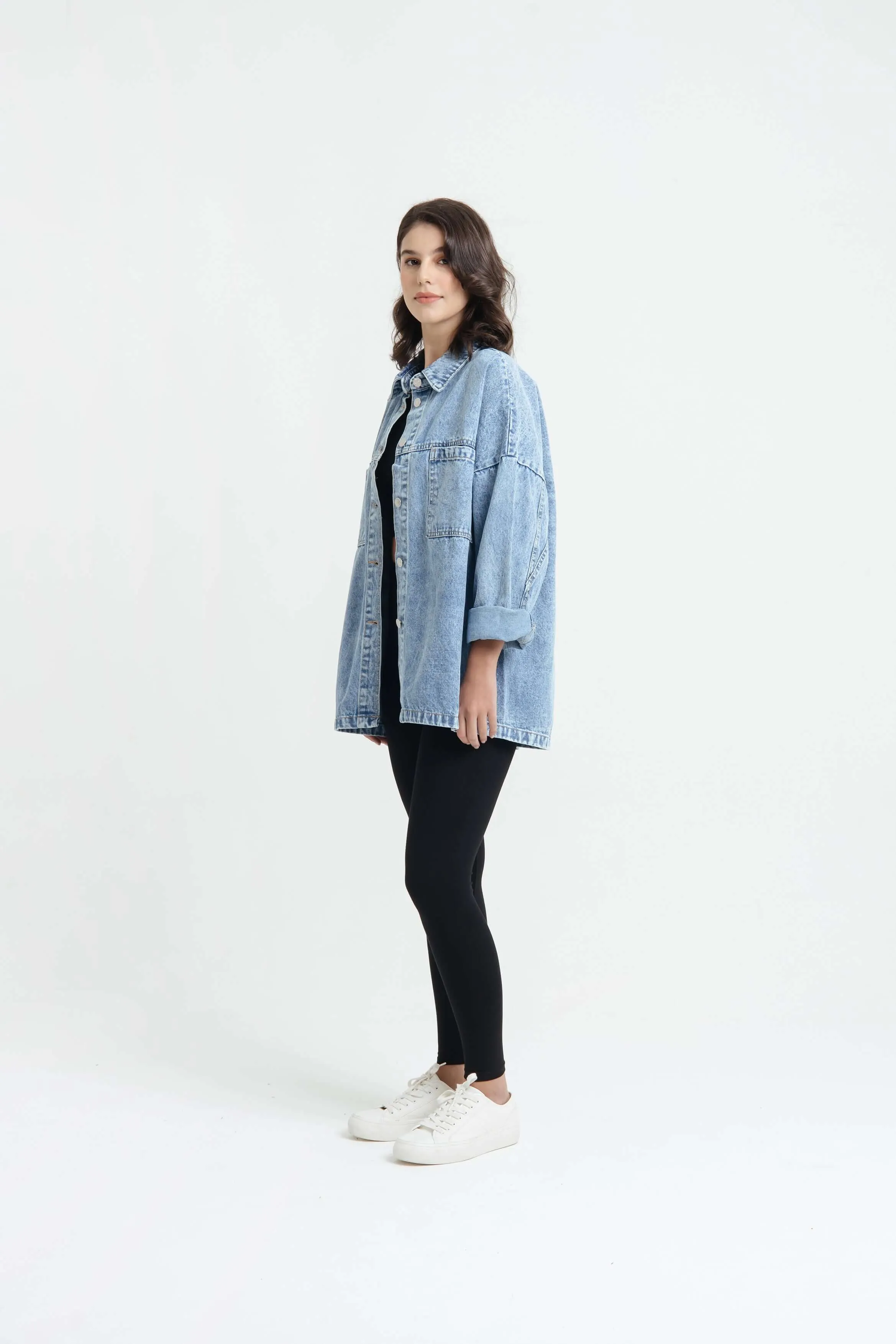 Blue Pocket Denim Jacket