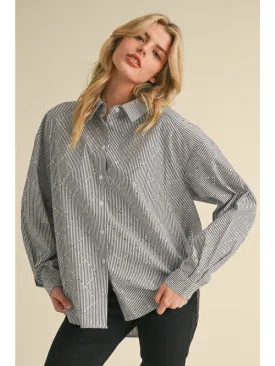 Boujee But Classy Button Up