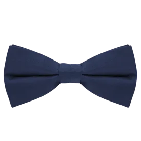 Bow Plain Satin-Midnight