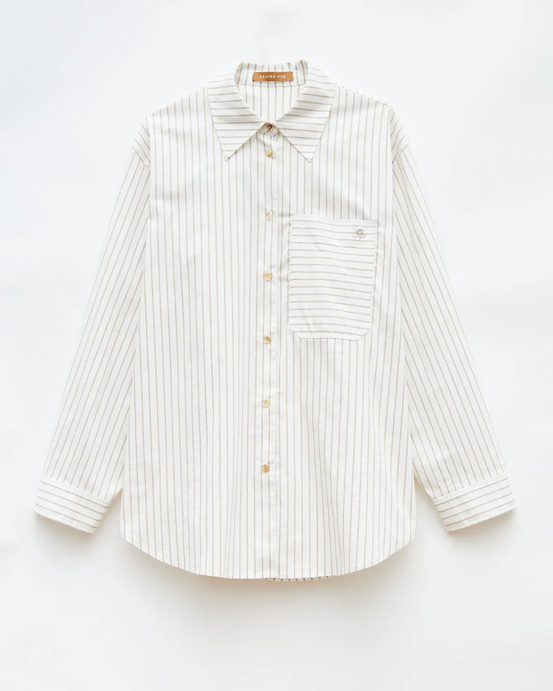 Caprice Shirt Cotton Blend Stripe