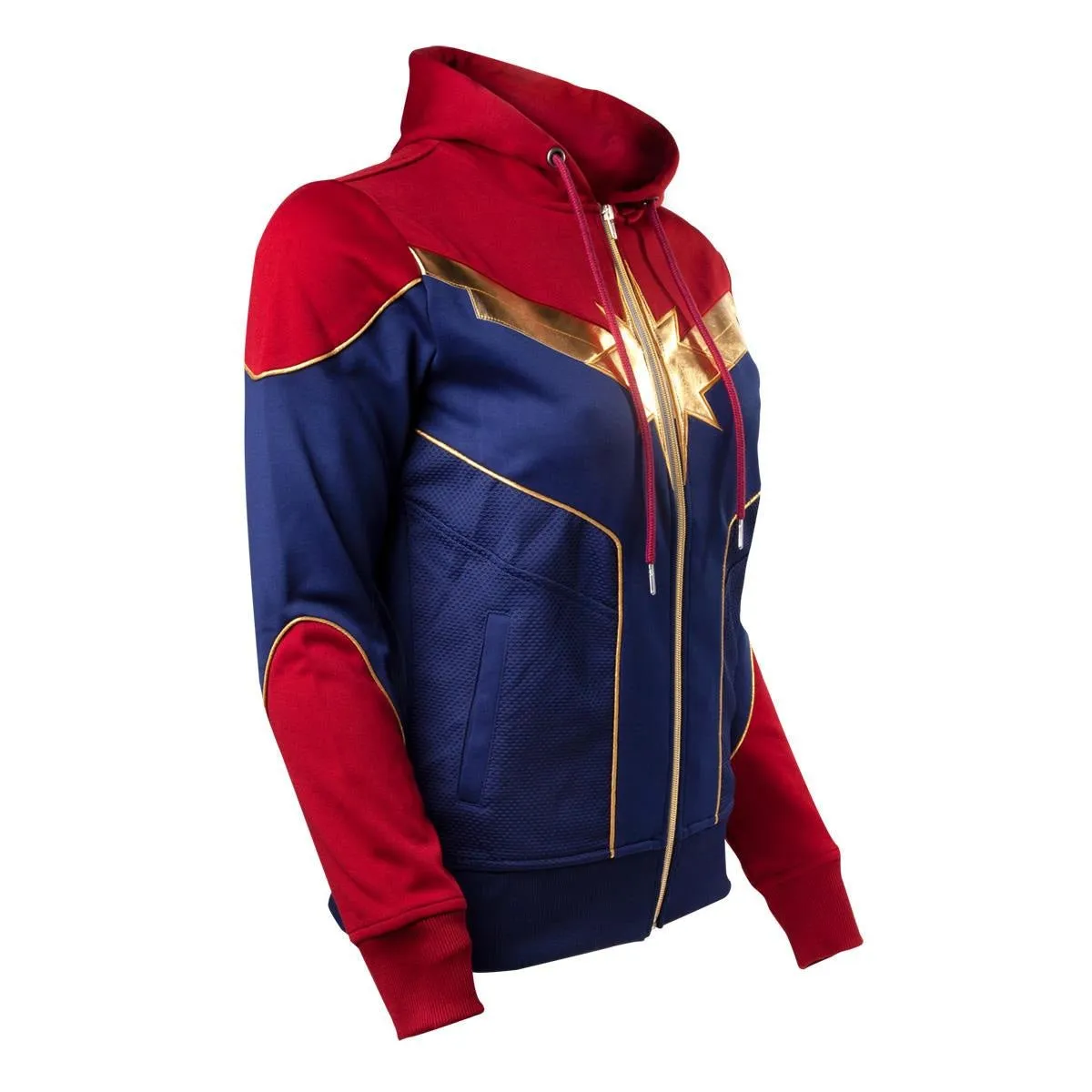 Captain Marvel Womens Costume Hoodie