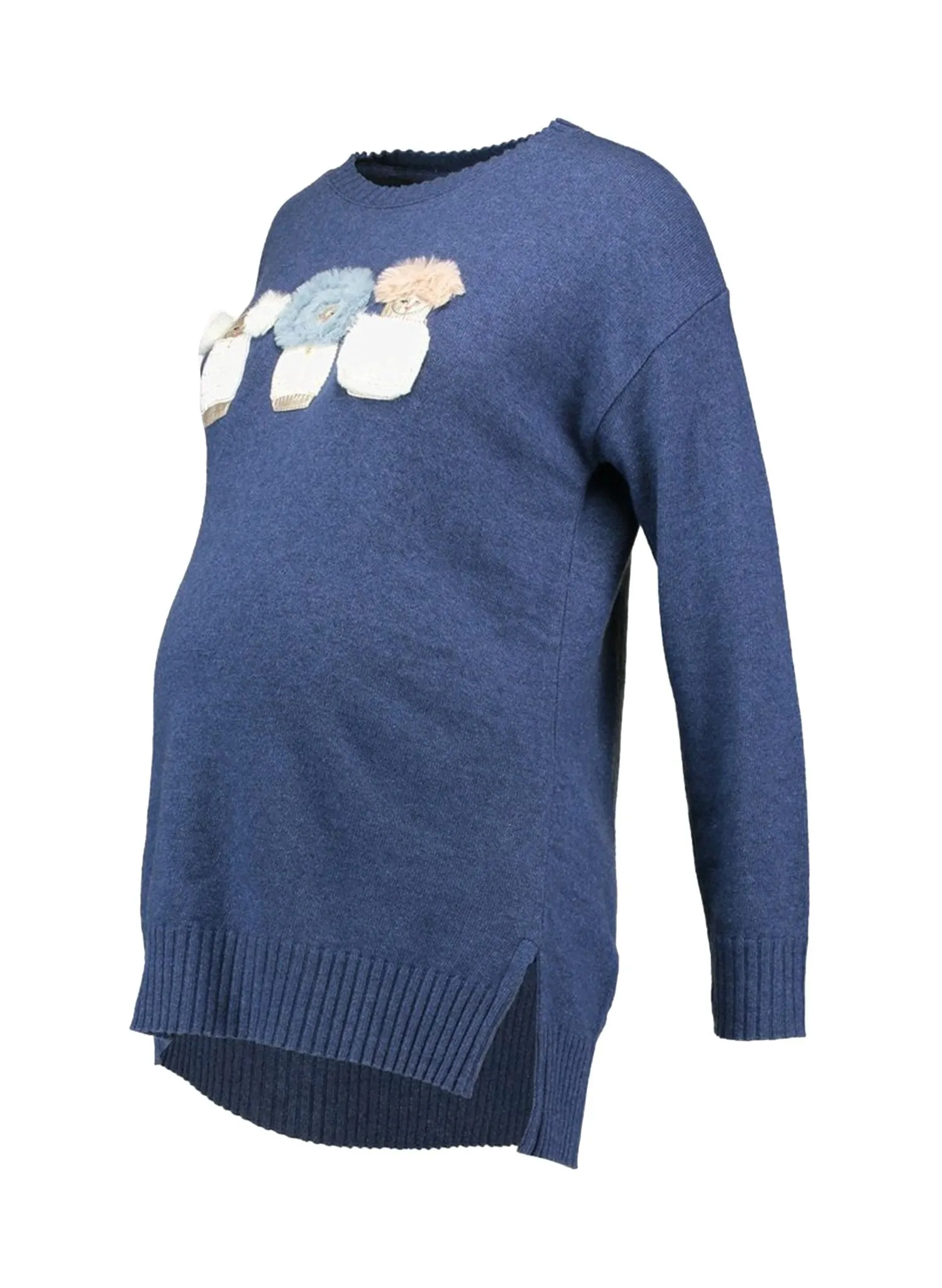 Chamonix Maternity Top - Moonless Night