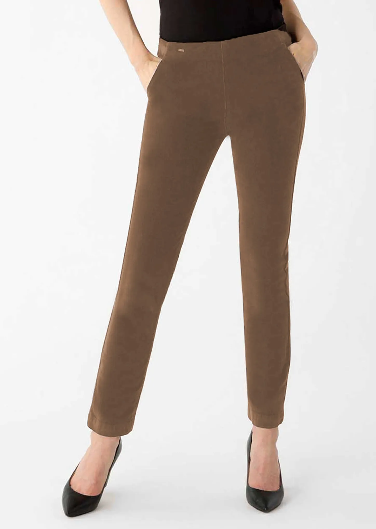 Charlene Corduroy 30" Ankle Pant