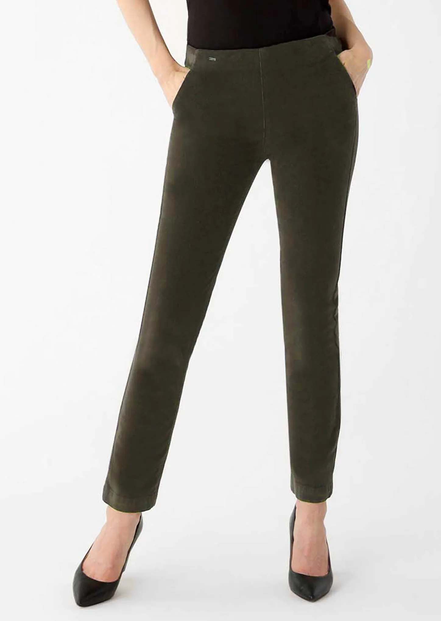 Charlene Corduroy 30" Ankle Pant