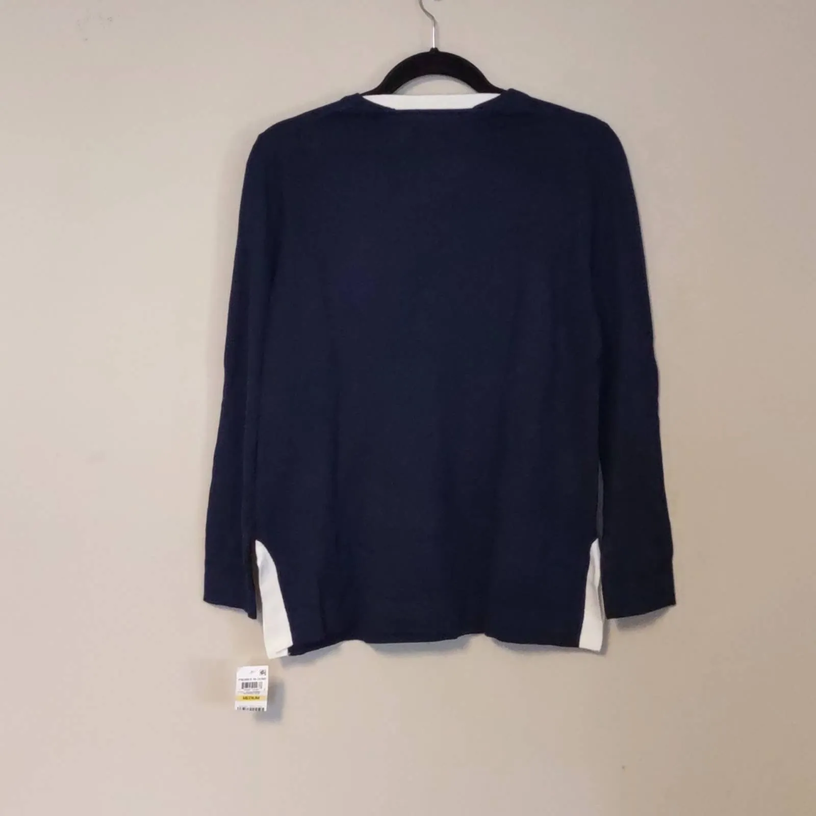 Charter Club Crewneck Sweater Medium Intrepid Blue