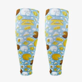 Cheese Compression Leg Sleeves