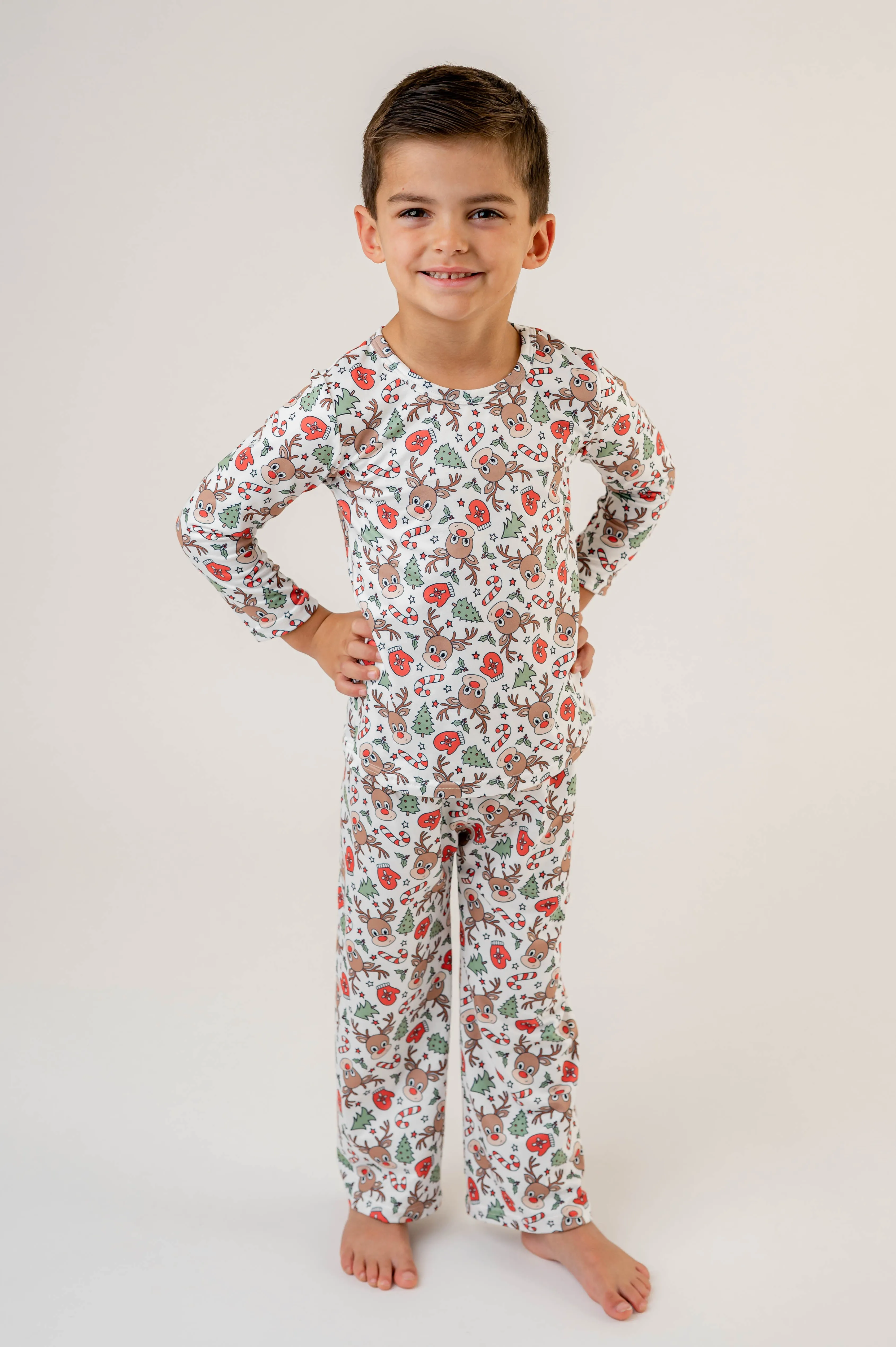 CHRISTMAS REINDEER UNISEX PAJAMAS