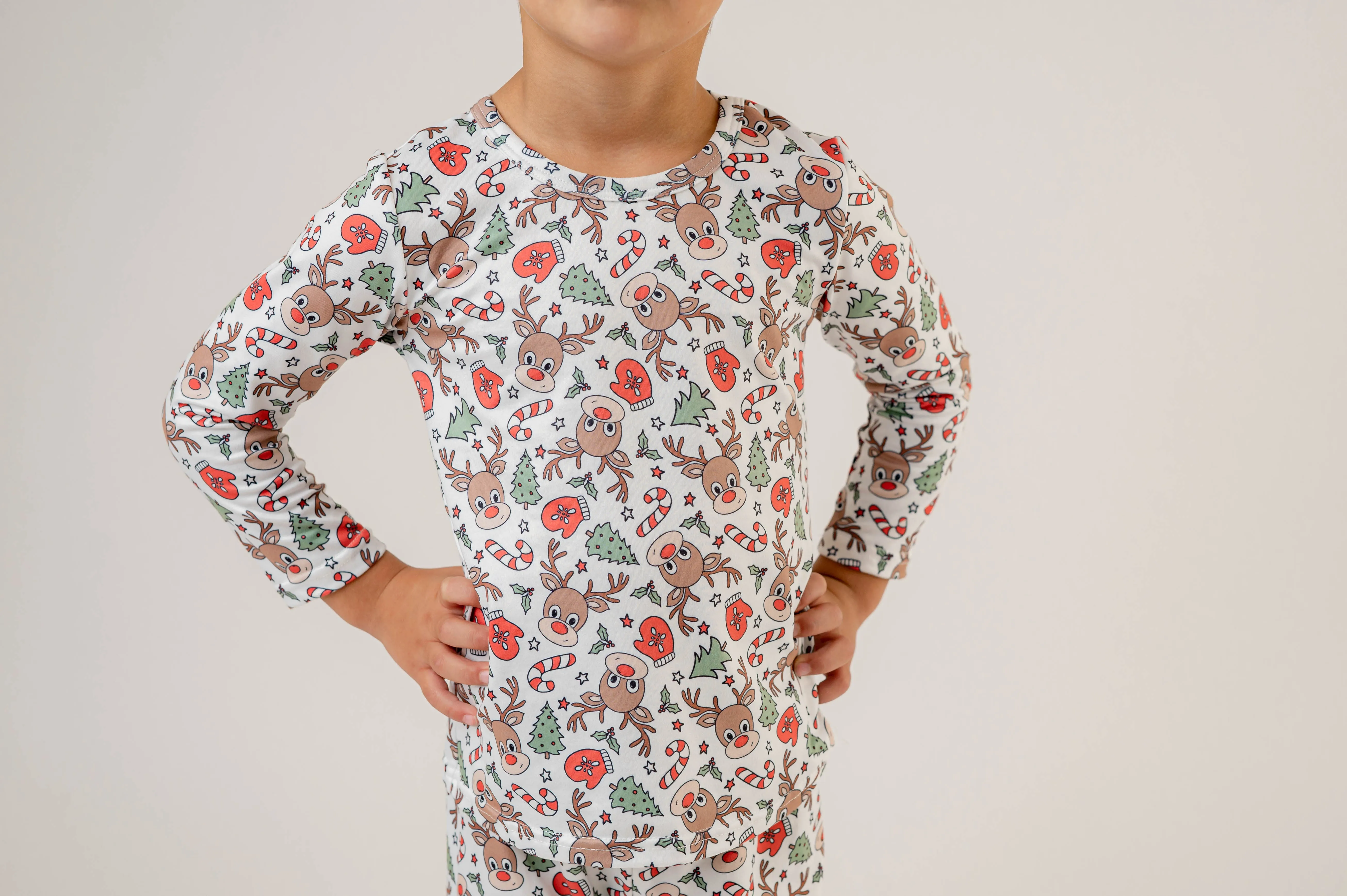 CHRISTMAS REINDEER UNISEX PAJAMAS