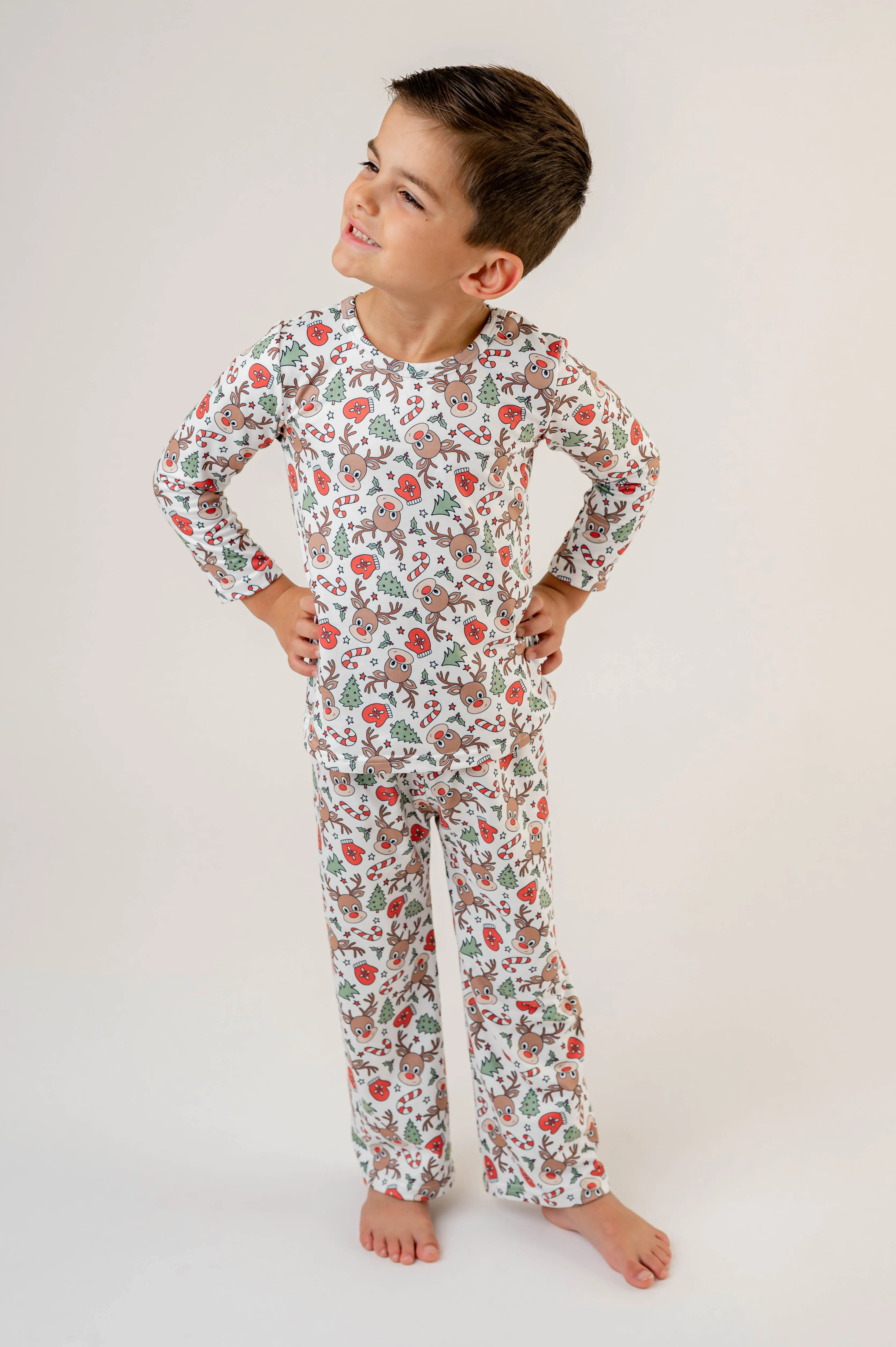 CHRISTMAS REINDEER UNISEX PAJAMAS