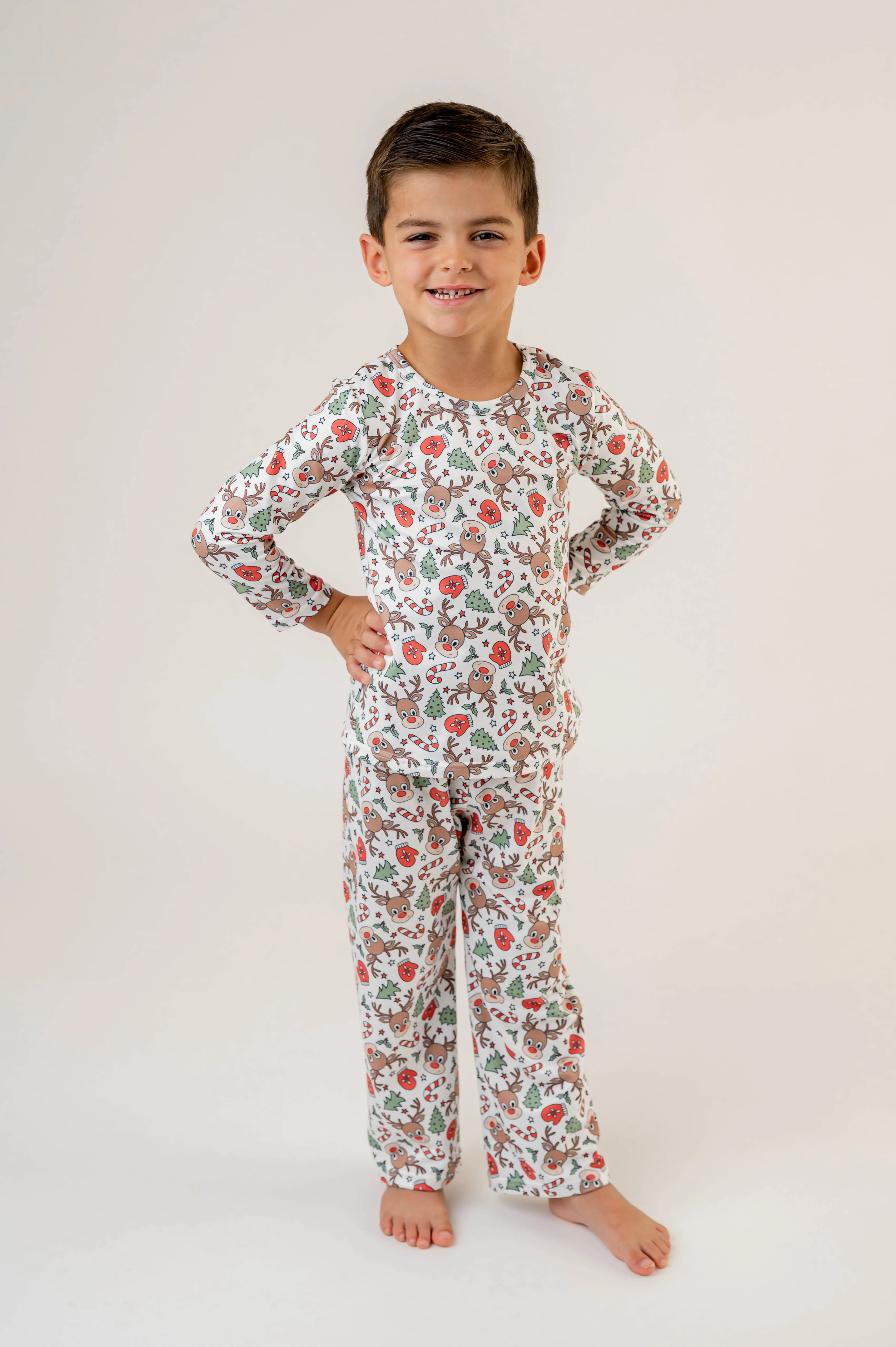 CHRISTMAS REINDEER UNISEX PAJAMAS