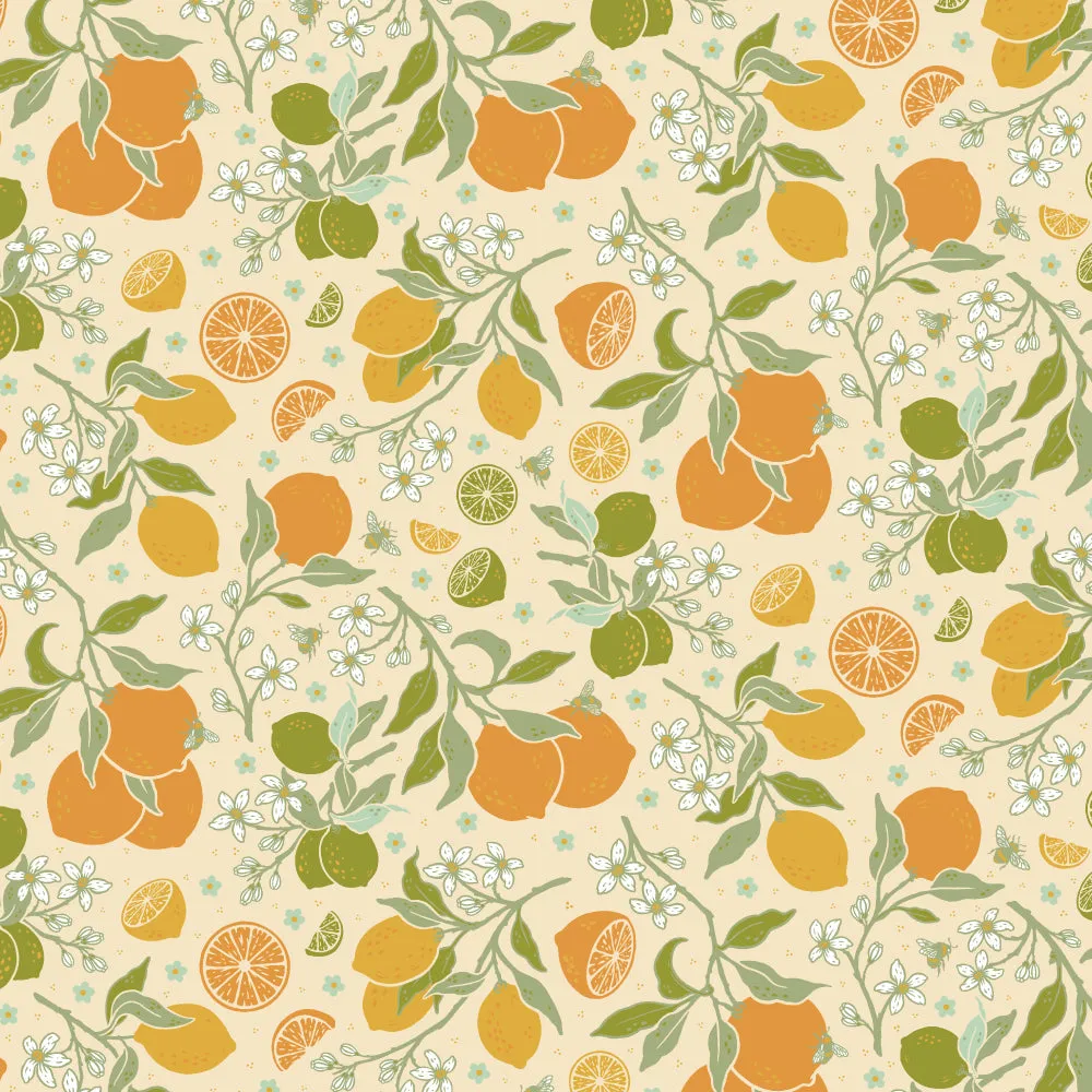 Citrus Vanilla Organic Poplin