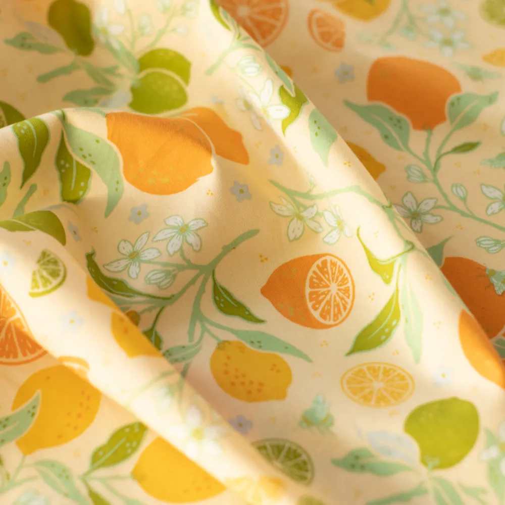 Citrus Vanilla Organic Poplin