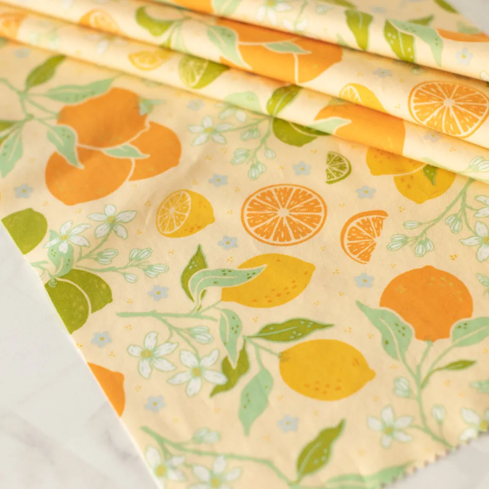 Citrus Vanilla Organic Poplin