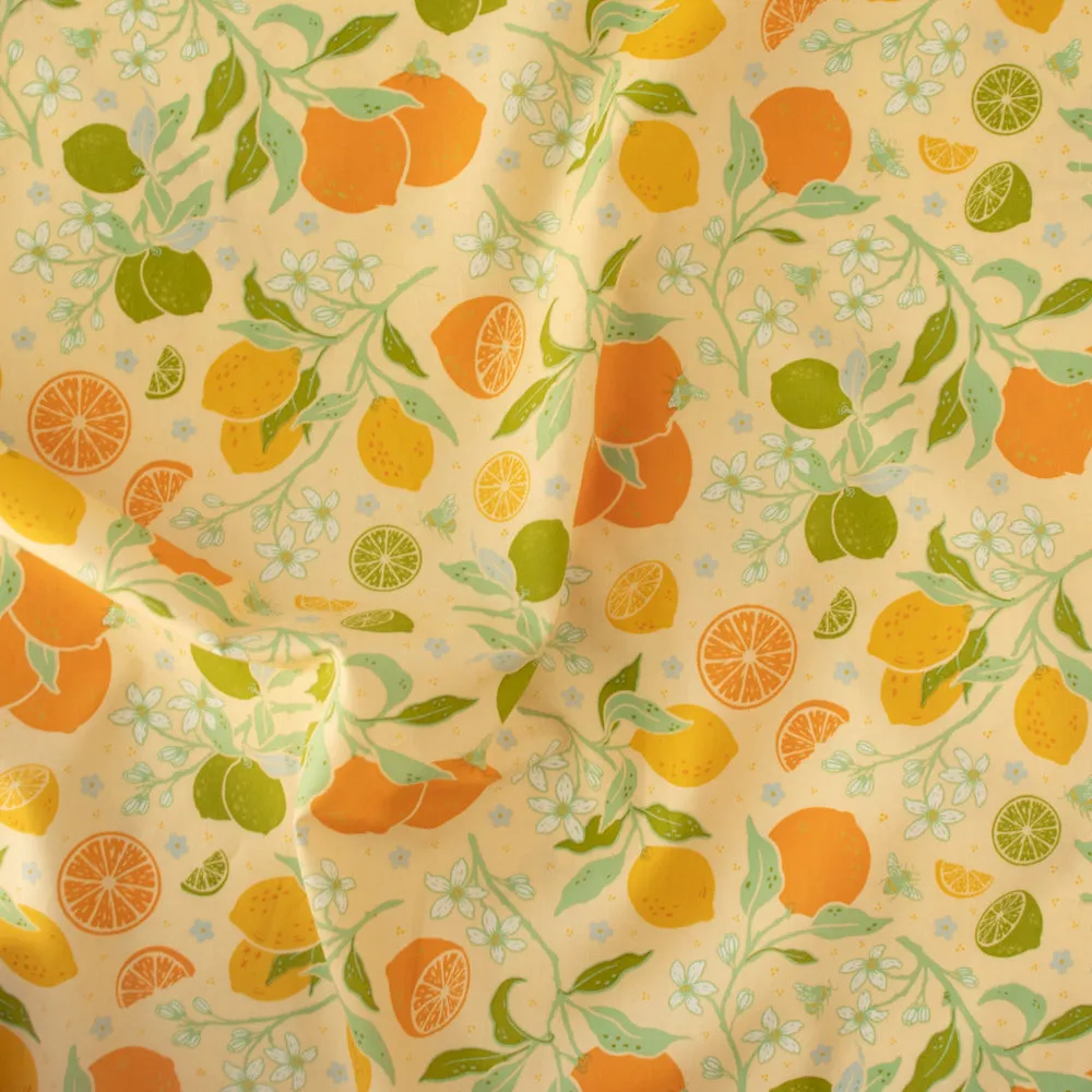 Citrus Vanilla Organic Poplin