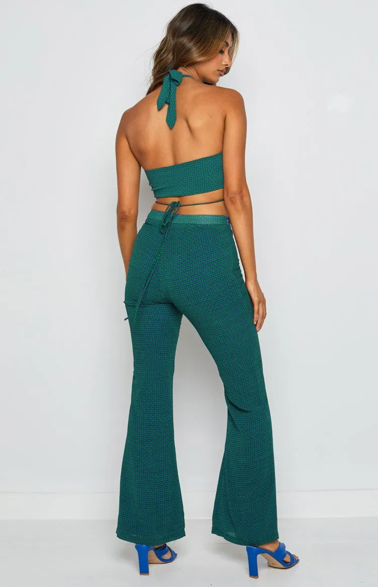 Clifford Teal Pants