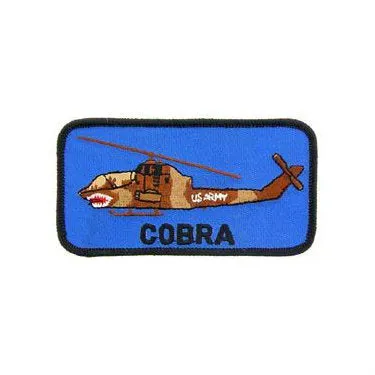 Cobra Helicopter Patch