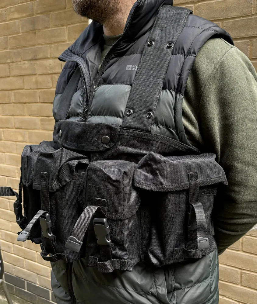 COMBAT 95 CHEST RIG BLACK