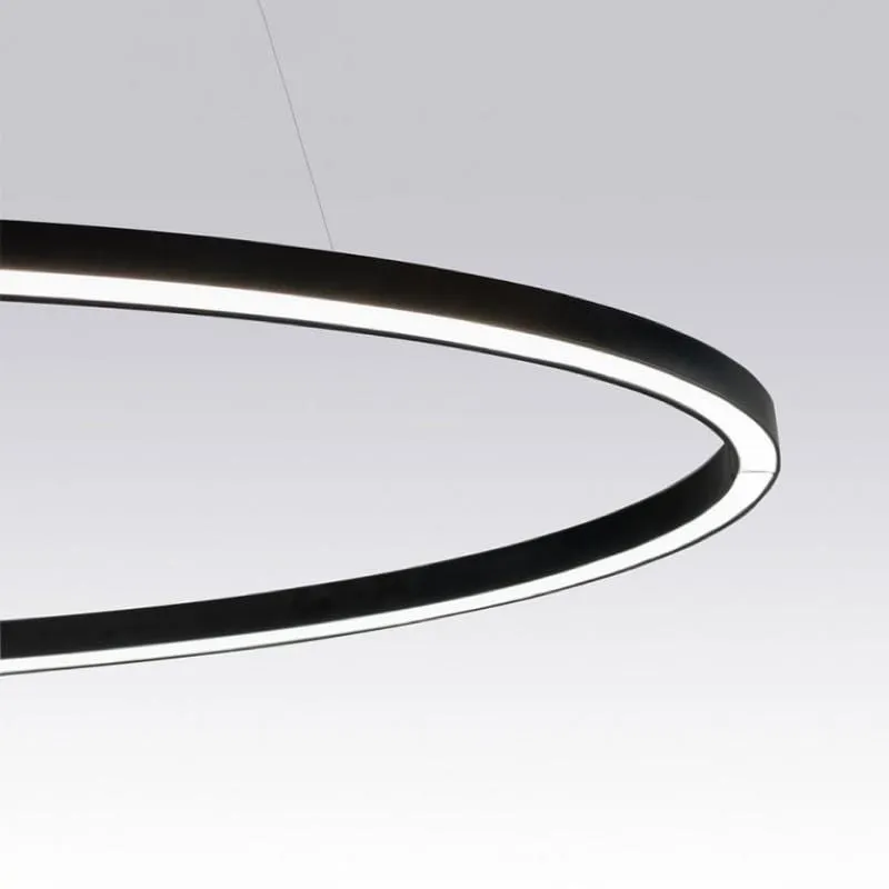 Contemporary Oval Up or Down LED Pendant Light | Ellisse